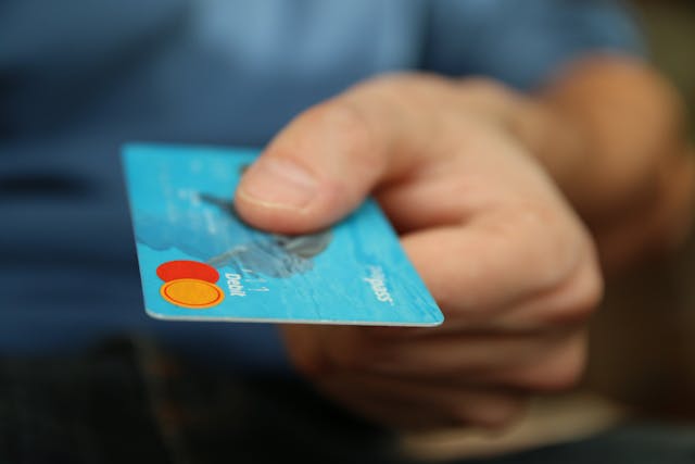 Investor Holding Credit Card